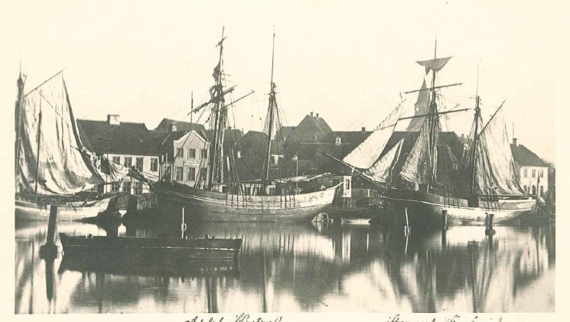 Det Historiske Faaborg | Faaborg Havn år 1866 | VisitFaaborg