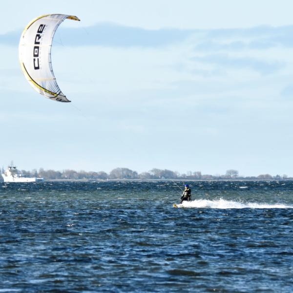 Kitesurfer | Aktiv Ferie | Sydfyn | Øhavet | Faaborg