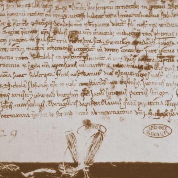 Morgengavebrevet af Valdemar II Sejr | Faaborgs dåbsattest | VisitFaaborg