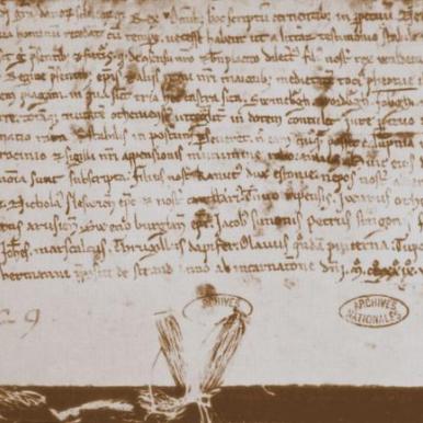 Faaborgs dåbsattest fra 1229 | Morgengavebrevet | VisitFaaborg