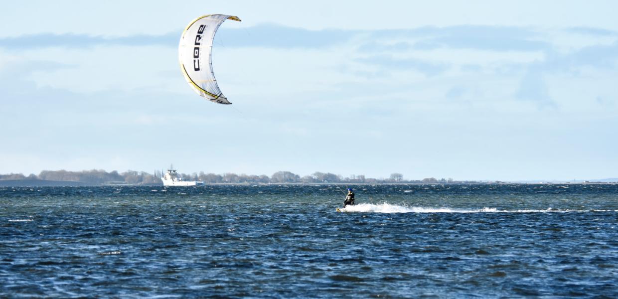 Kitesurfer | Aktiv Ferie | Sydfyn | Øhavet | Faaborg