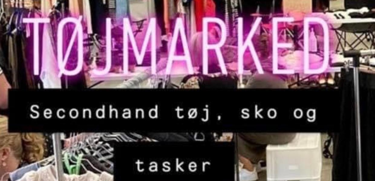 Tøjmarked i Tulip 14 oktober 2023