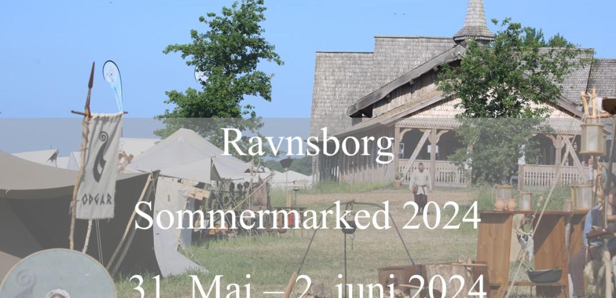 Ravnsborg Sommermarked 31. maj til 2. juni 2024