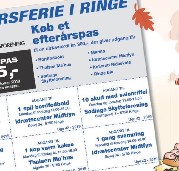 Efterårsferie | Ringe | Midtfyn | 2019