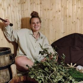 Saunagus med Sauna Tribe ved Faaborg Havnebad