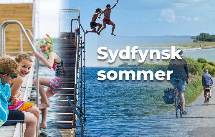 Billede af strand og hav i Faaborg